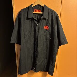 MAC Tools Hand Crafted Customs 3xl Short Sleeve Button Up Dickies Shirt